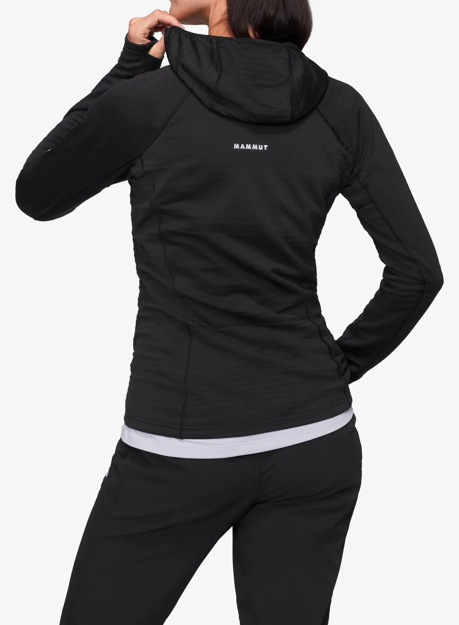 Кофта флісова жіноча Mammut Taiss ML Hooded Jacket - black