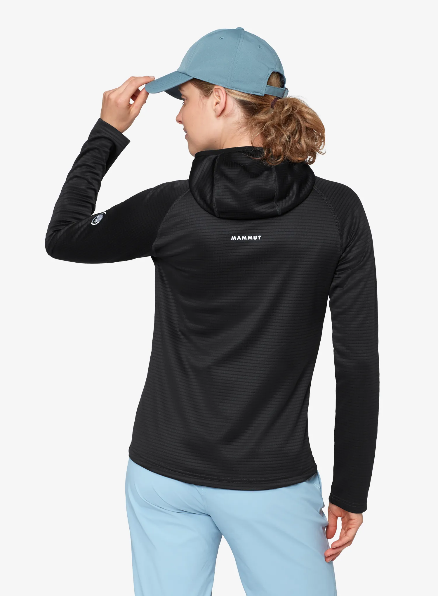 Кофта жіноча на замку Mammut Crag ML Hooded Jacket - black