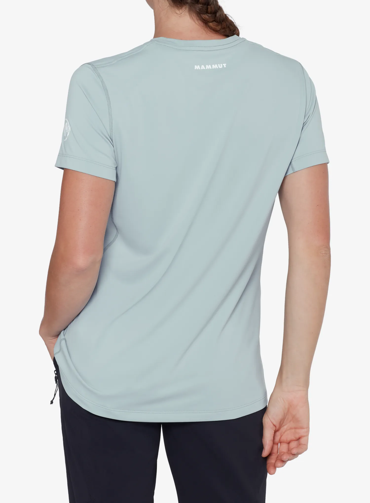Швидковисихаюча футболка жіночий Mammut Selun FL T-Shirt - nebla