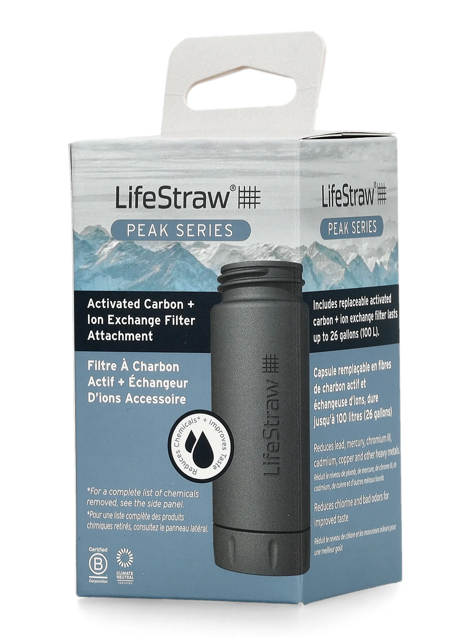 Фільтр для води Lifestraw Peak Series - Activated Carbon Filter Attachment