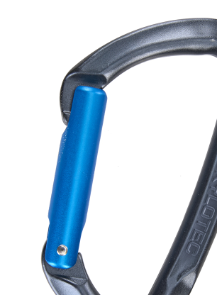 Карабін SKYLOTEC Lime S - anthracite/electricblue