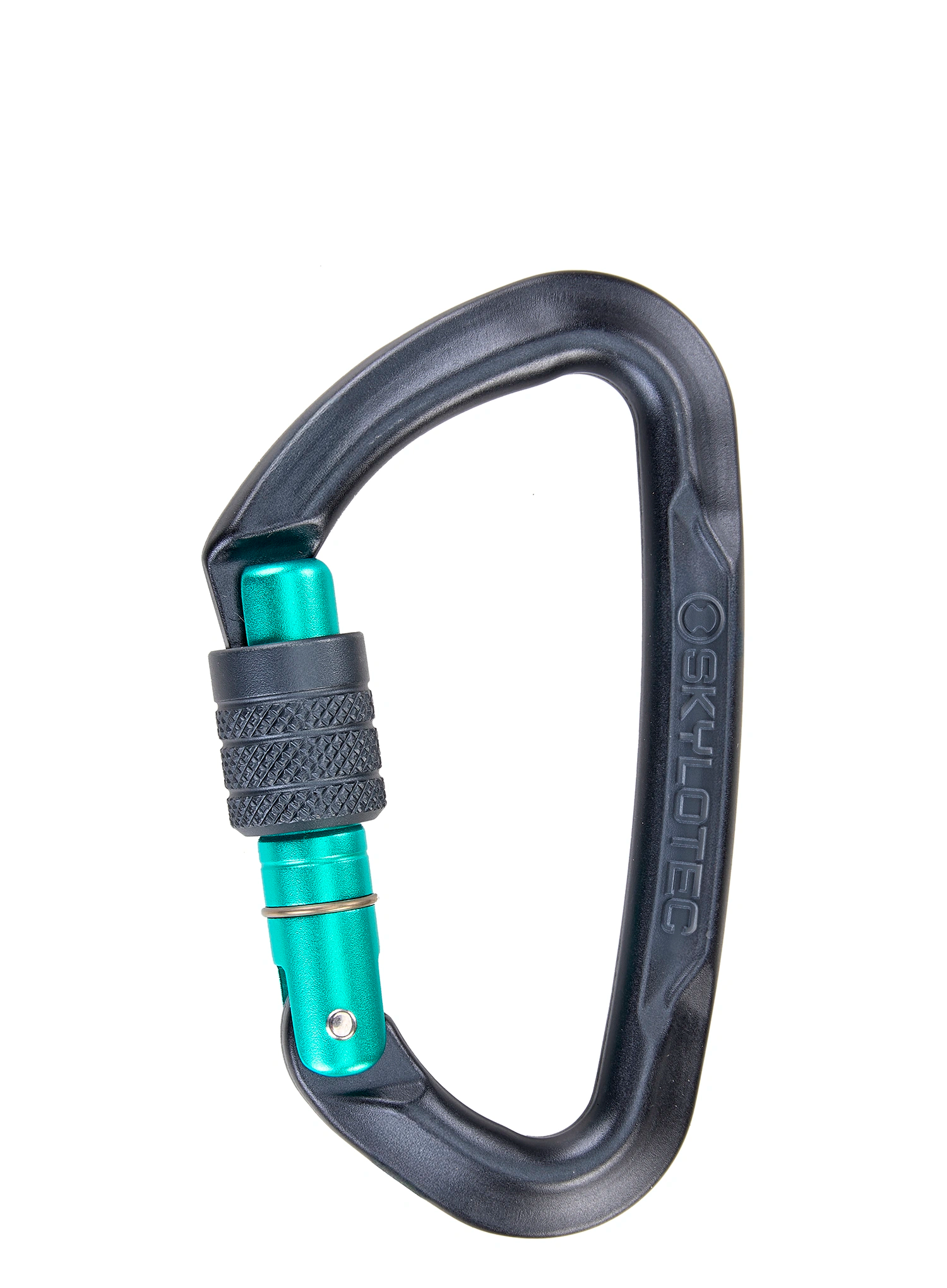 Карабін SKYLOTEC Lime SG - anthracite/aquamarine