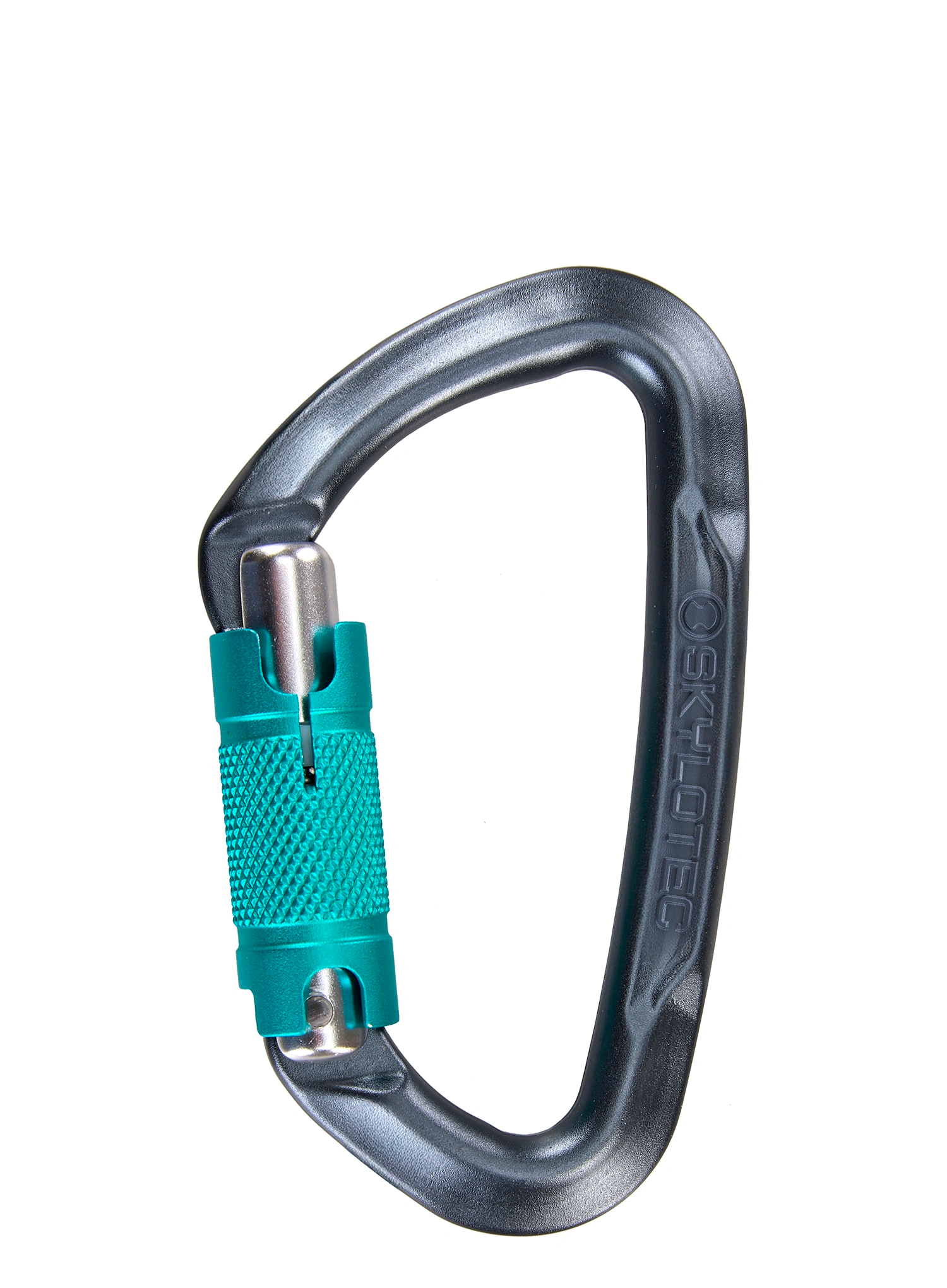 Карабін SKYLOTEC Lime WG - anthracite/aquamarine