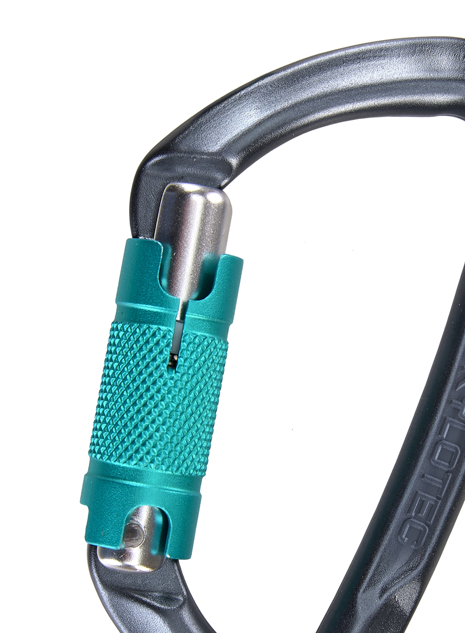 Карабін SKYLOTEC Lime WG - anthracite/aquamarine