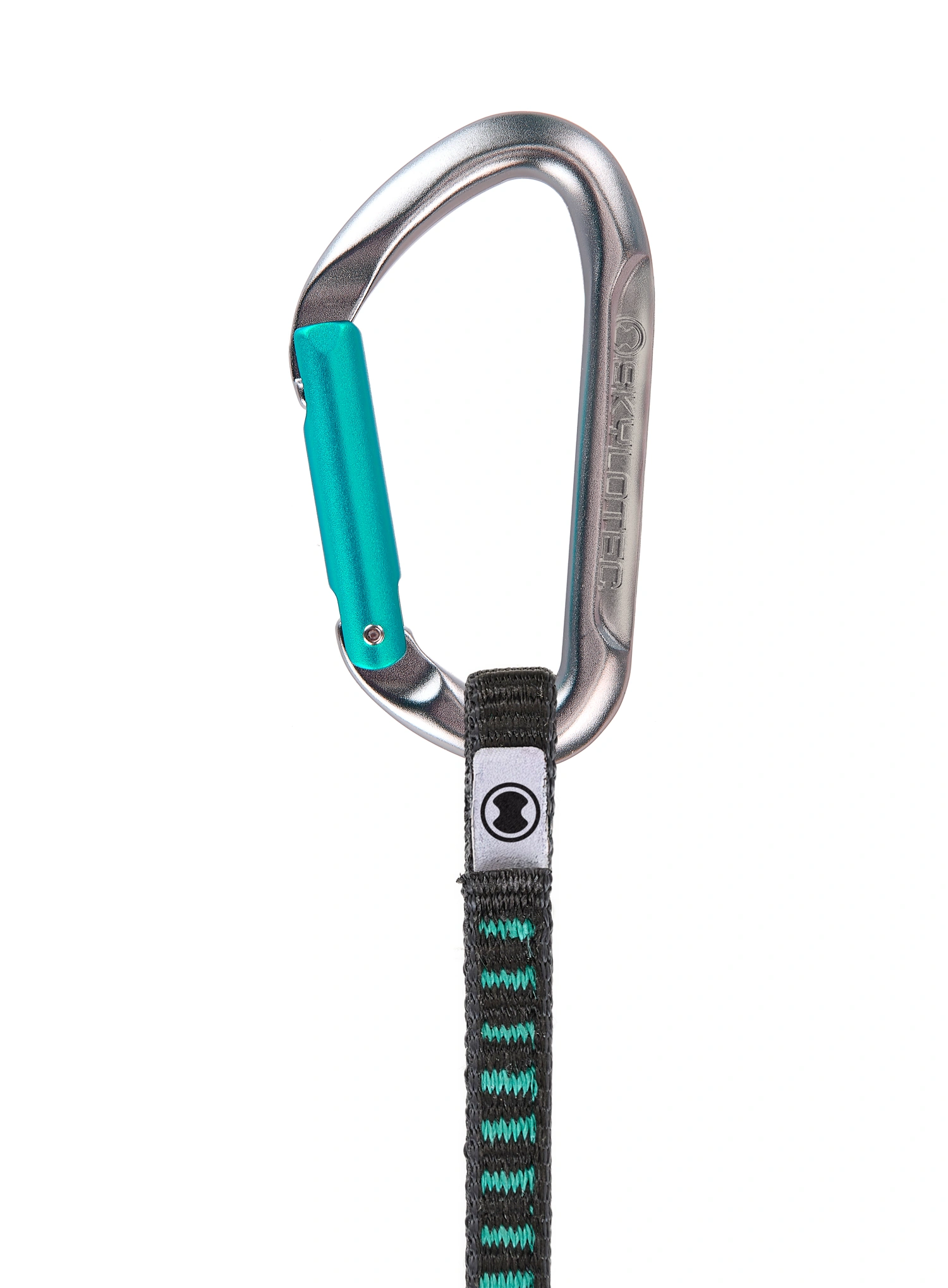 Відтяжка  SKYLOTEC Salto UL 12 cm - titanium/aquamarine