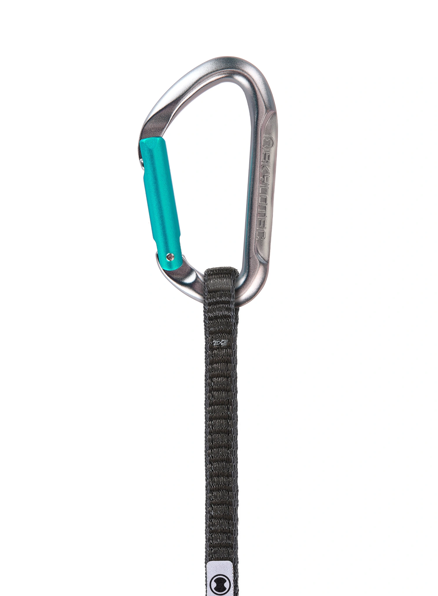 Відтяжка  SKYLOTEC Salto UL 22 cm - titanium/aquamarine