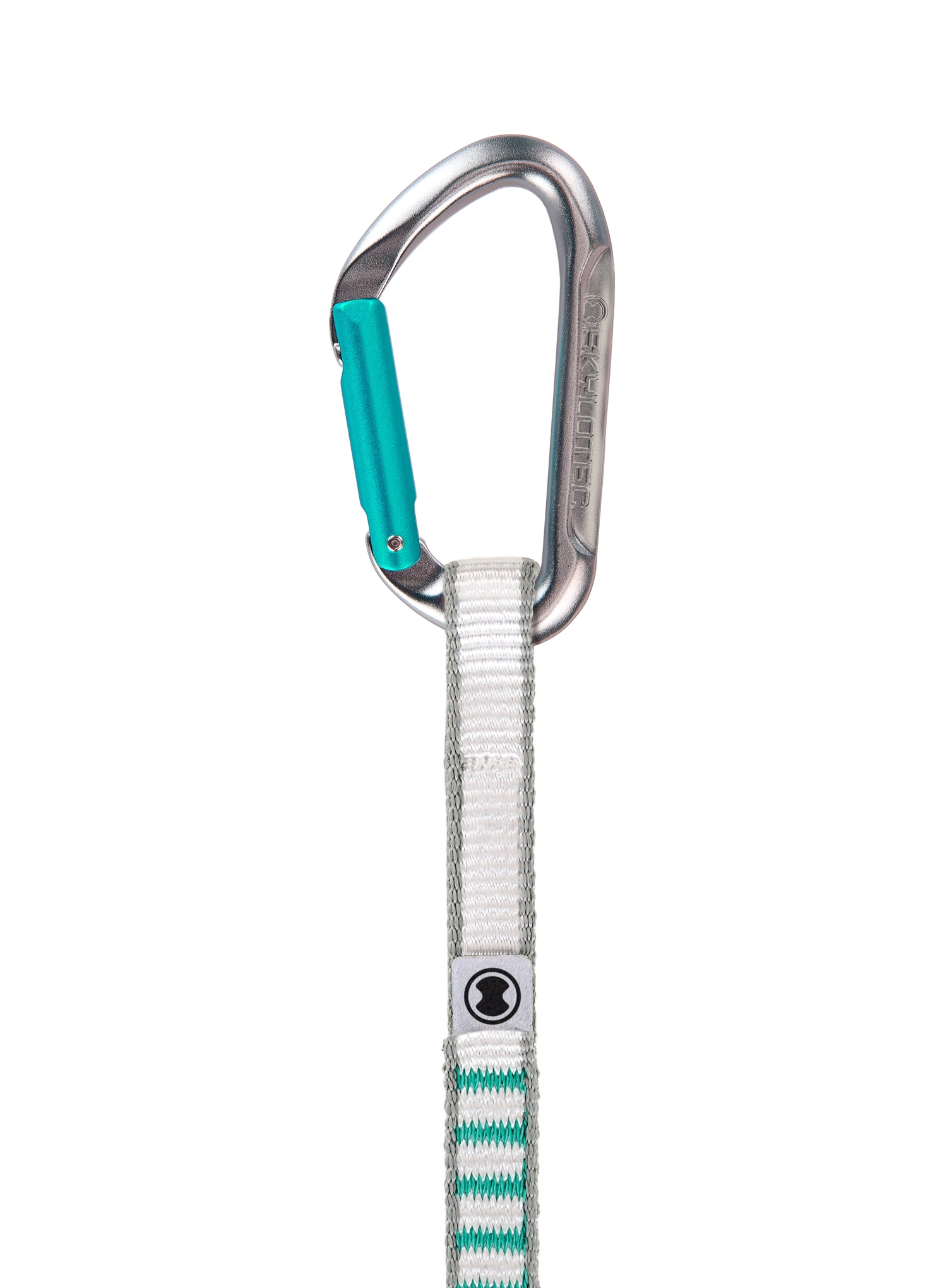 Відтяжка  SKYLOTEC Salto NY 17 cm - titanium/aquamarine
