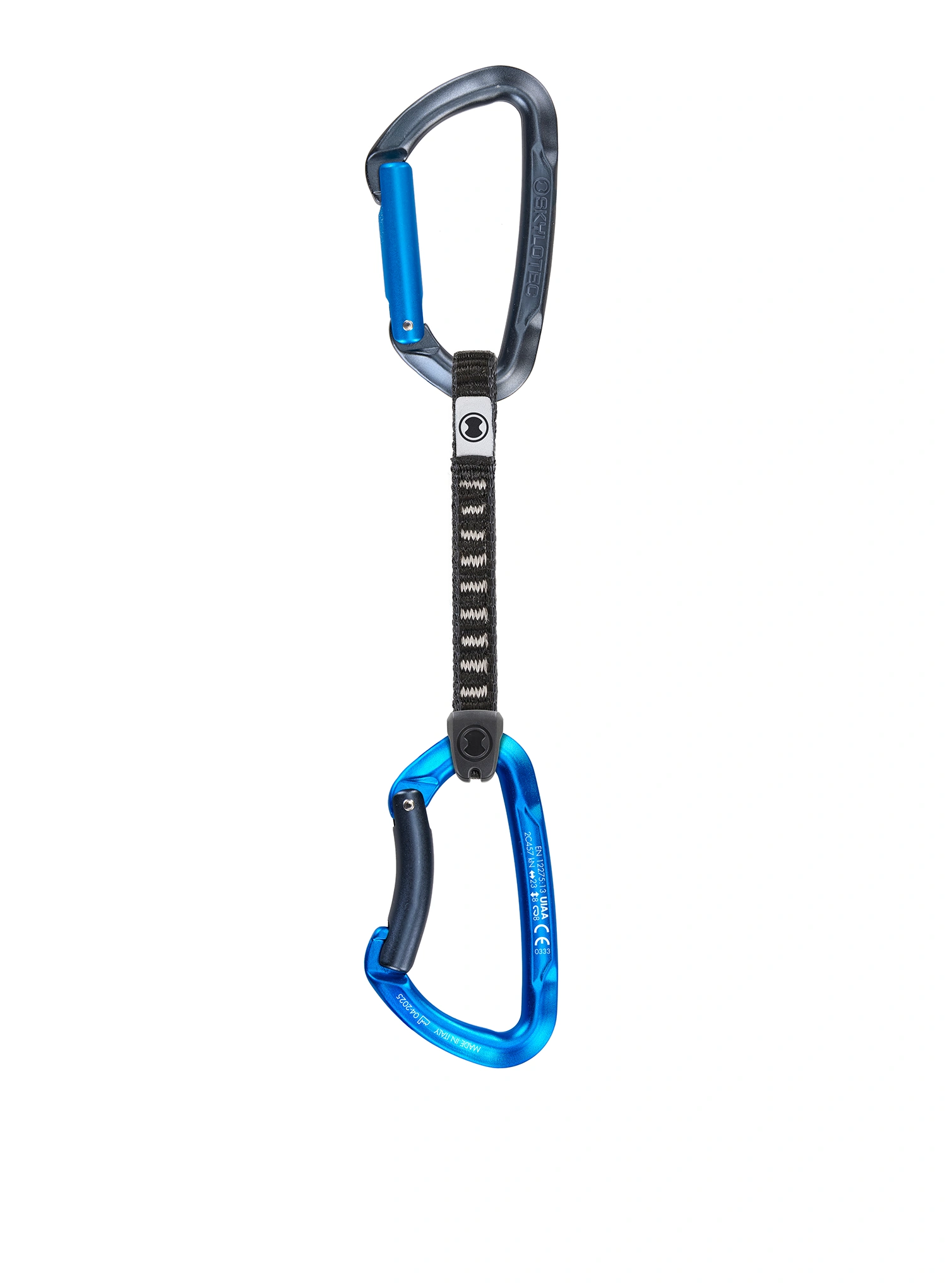 відтяжки SKYLOTEC Lime Set UL - 6 Pack 12 cm - anthracite/electricblue