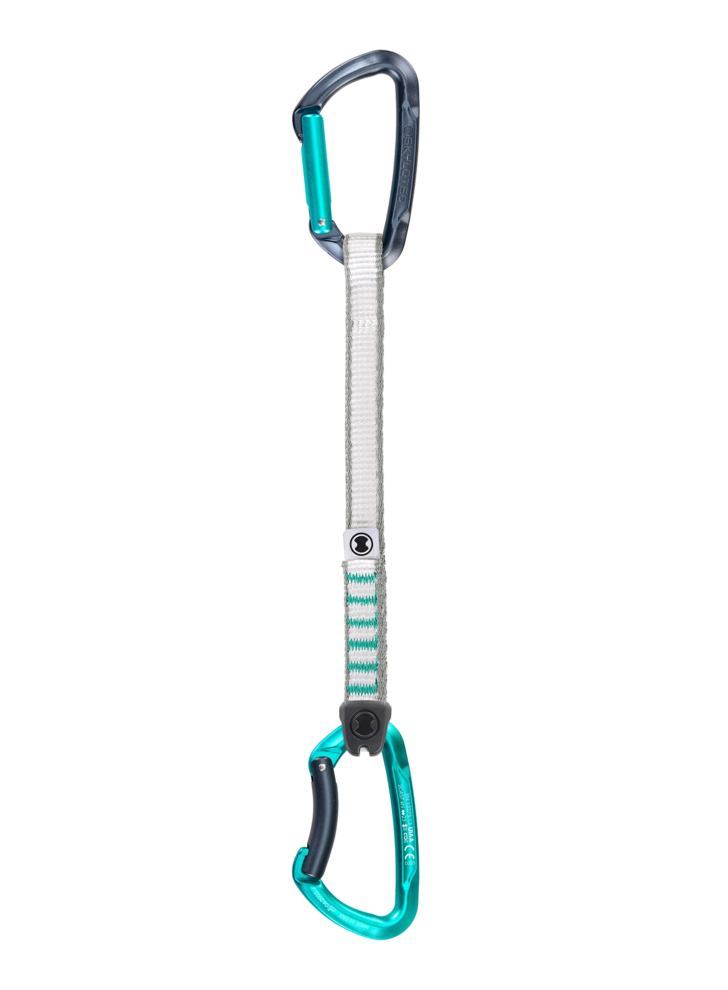 Відтяжка  SKYLOTEC Lime Set NY 22 cm - anthracite/aquamarine
