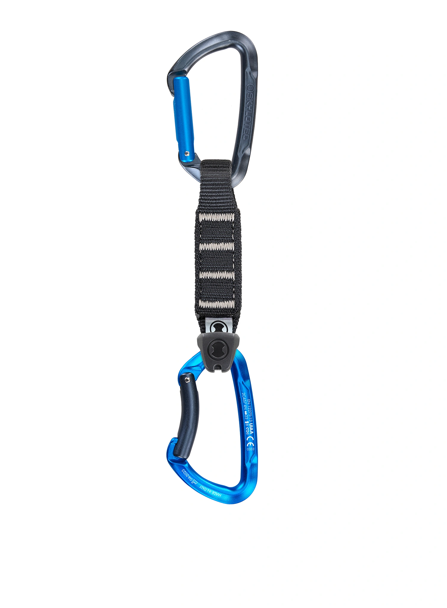 відтяжки SKYLOTEC Lime Set NY Pro - 6 Pack 12 cm - anthracite/electricblue