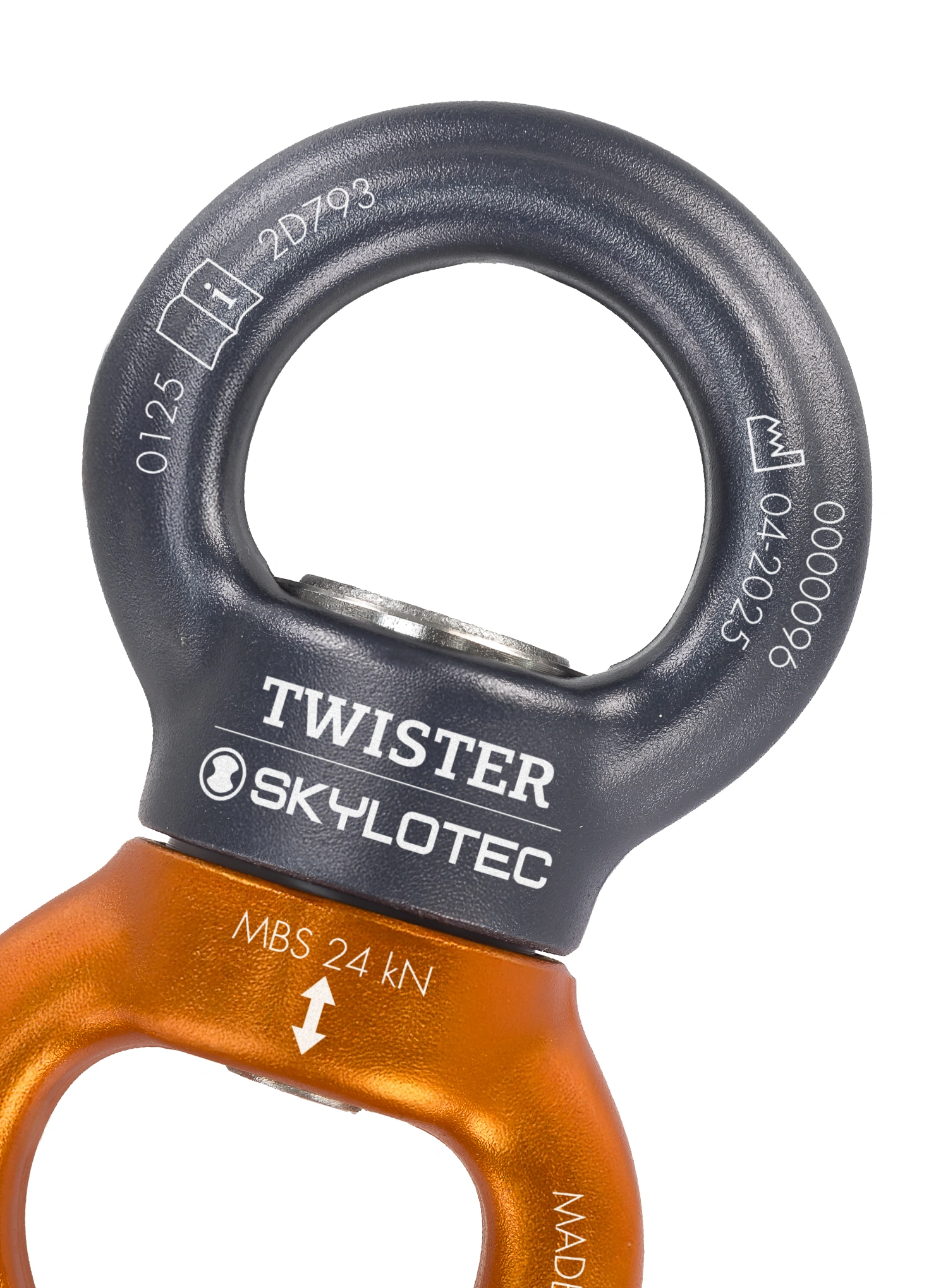 Вертлюг SKYLOTEC Twister - grey/orange