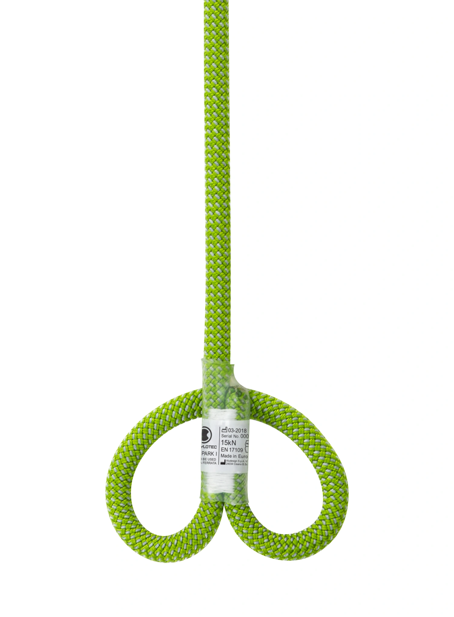 З'єднувальний ремінець SKYLOTEC Adv Park I 45 cm - green/grey