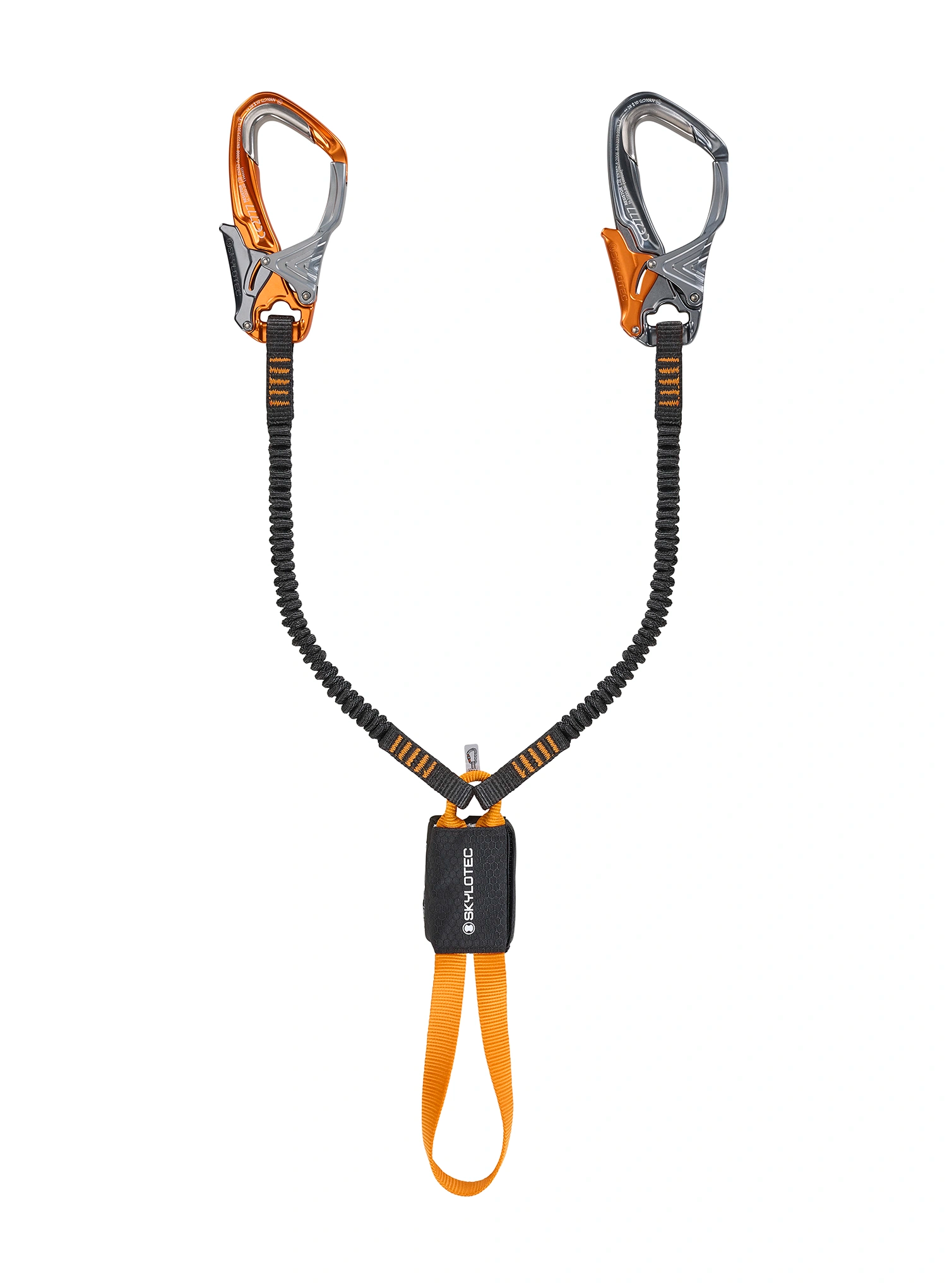 З'єднувальний ремінець віа феррата SKYLOTEC Santner - black/orange