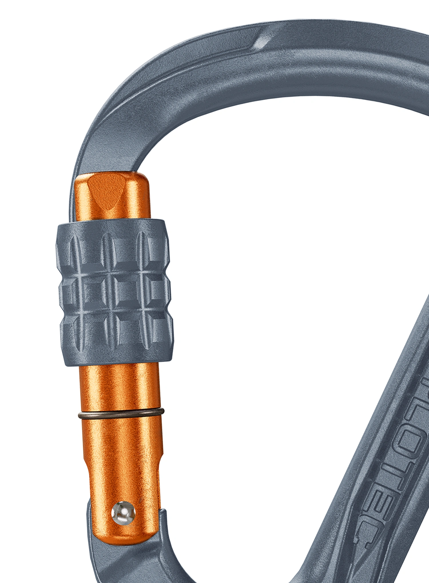 Карабін SKYLOTEC Leger SG - grey/orange