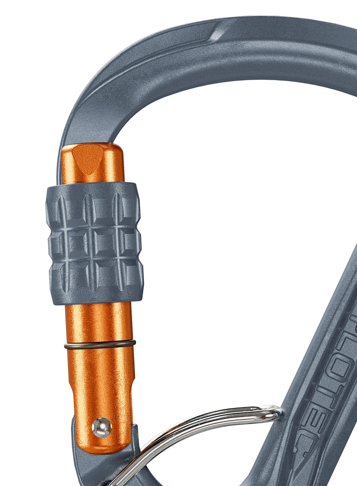 Карабін SKYLOTEC Leger SGL - grey/orange