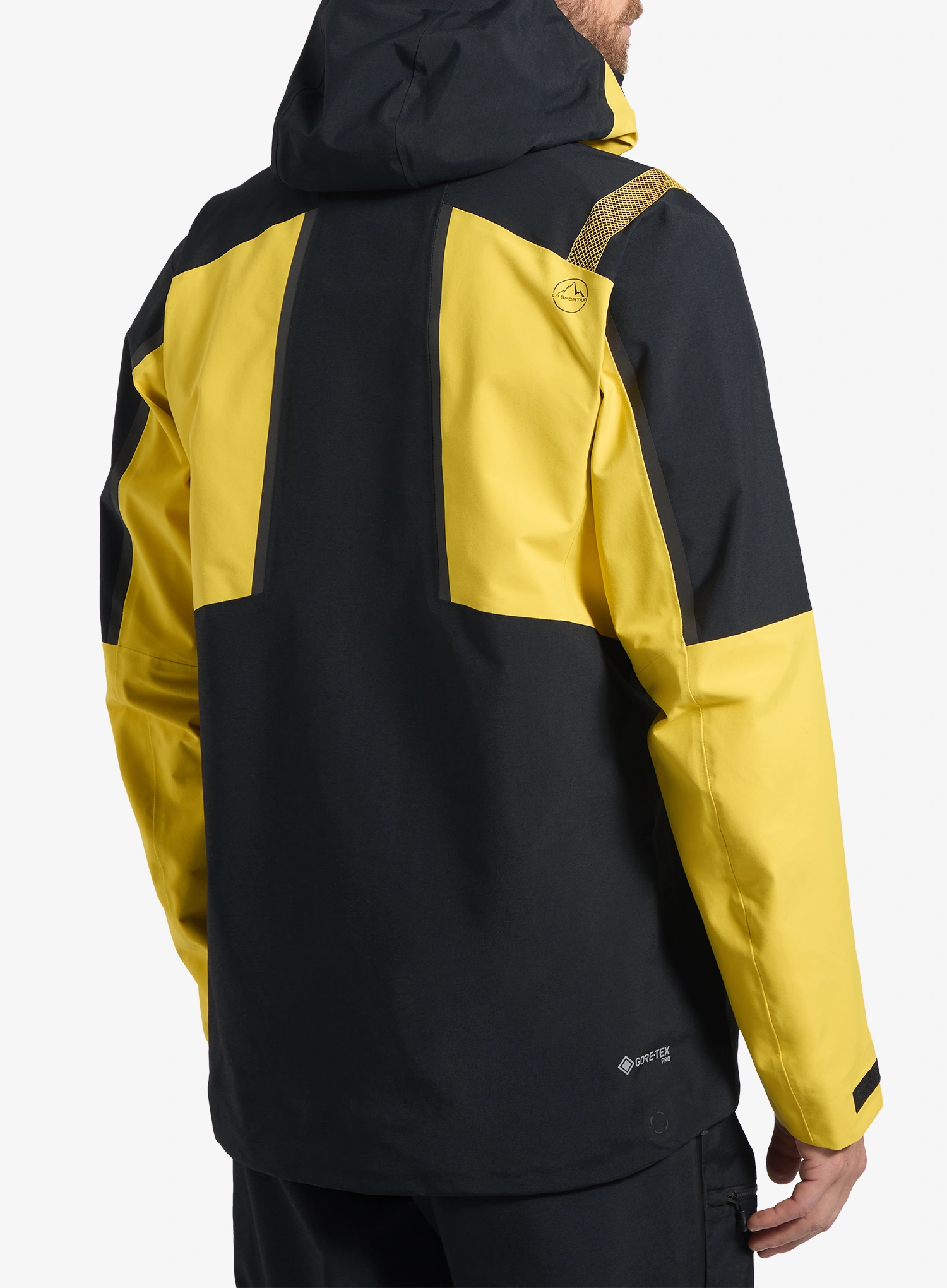 Куртка дощовик La Sportiva Supercouloir GTX Pro Jacket - black/yellow
