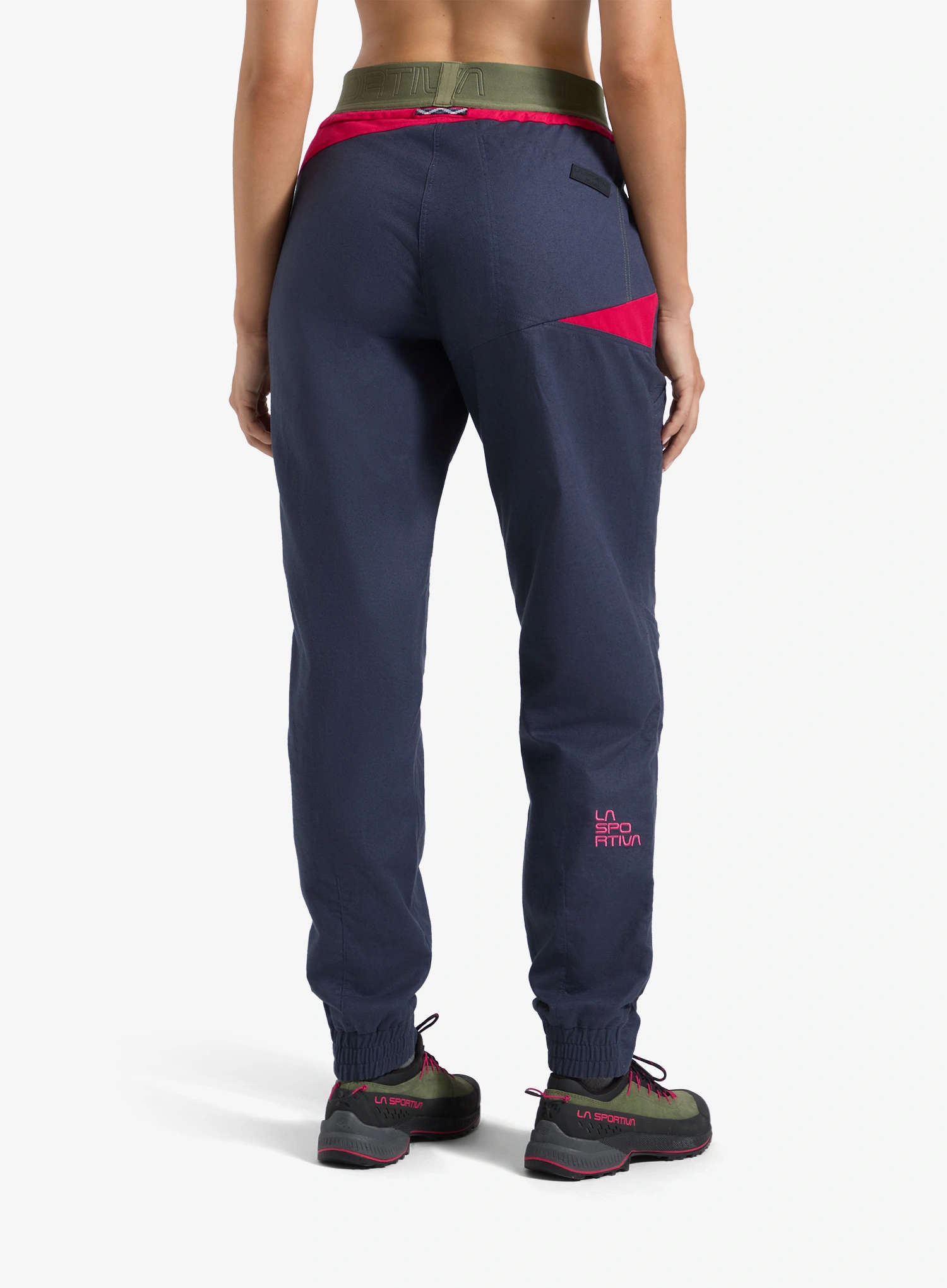 Штани скелелазні жіночі La Sportiva Bolt Pant - night sky/azalea