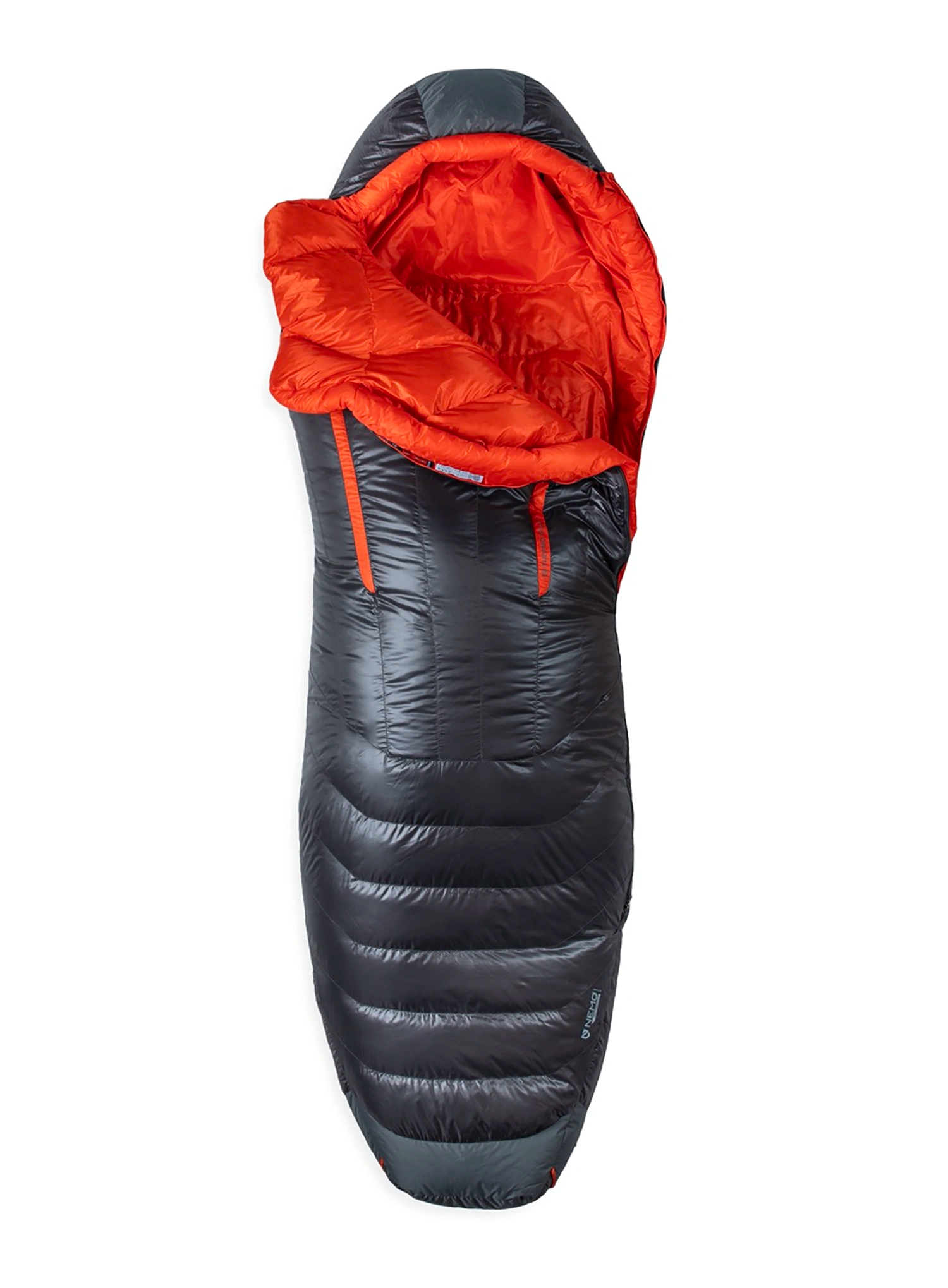 Спальний мішок пуховий Nemo Riff 15 Long (198 cm) - goodnight gray