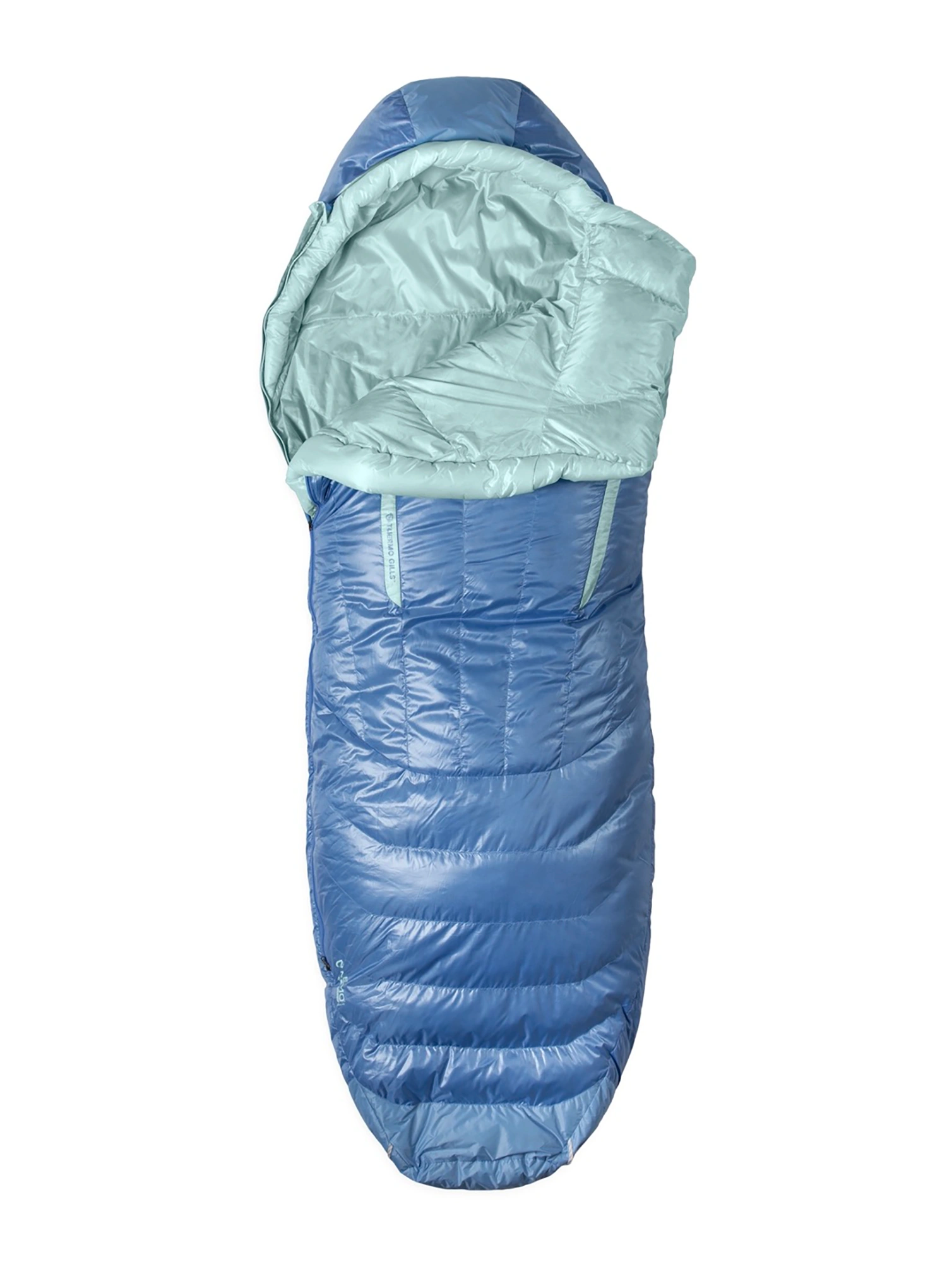 Спальний мішок пуховий жіночий Nemo Riff 30 Long (183 cm) - azure/azure