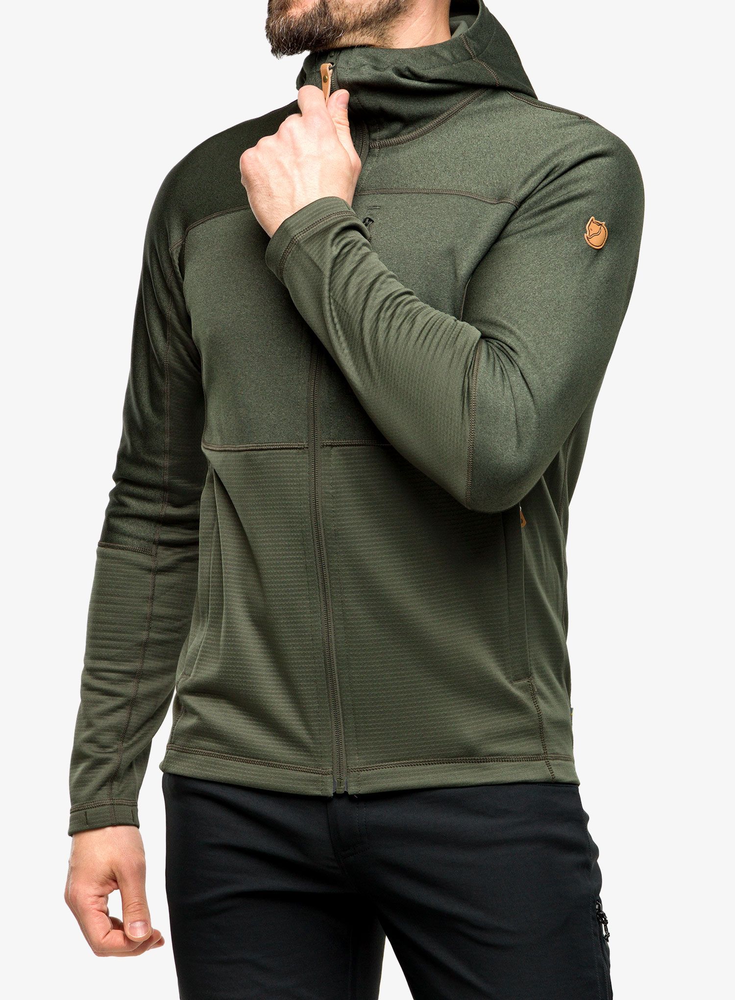 Кофта Fjallraven Abisko Trail Fleece - deep forest