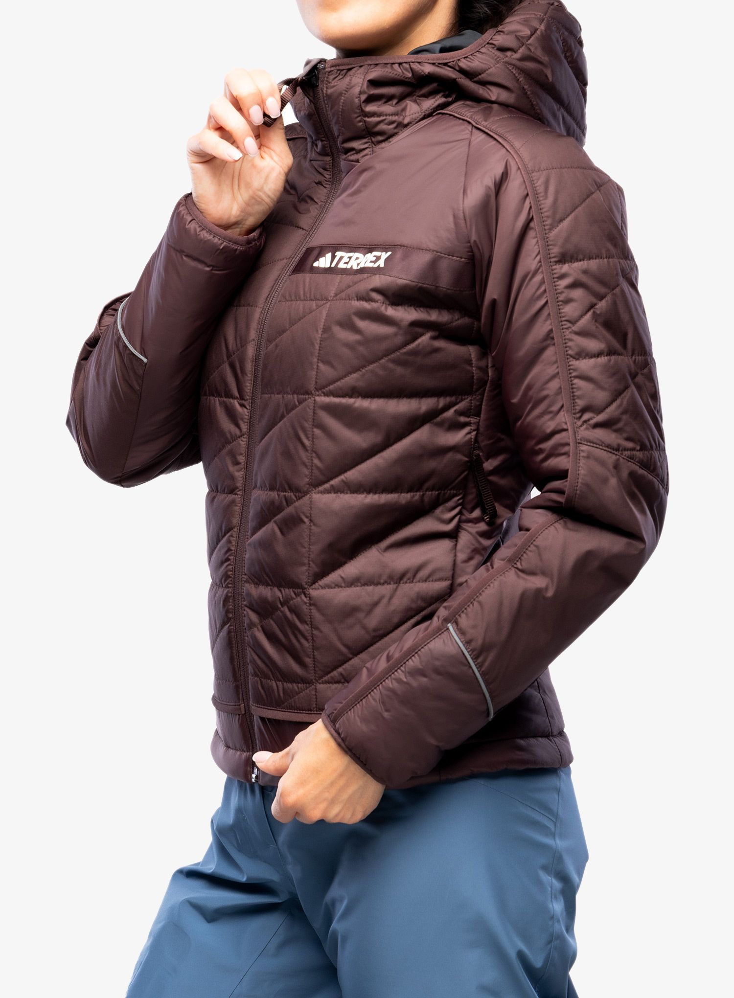 Куртка утеплена жіноча adidas TERREX Multi Insulation Hooded Jacket - shabrn