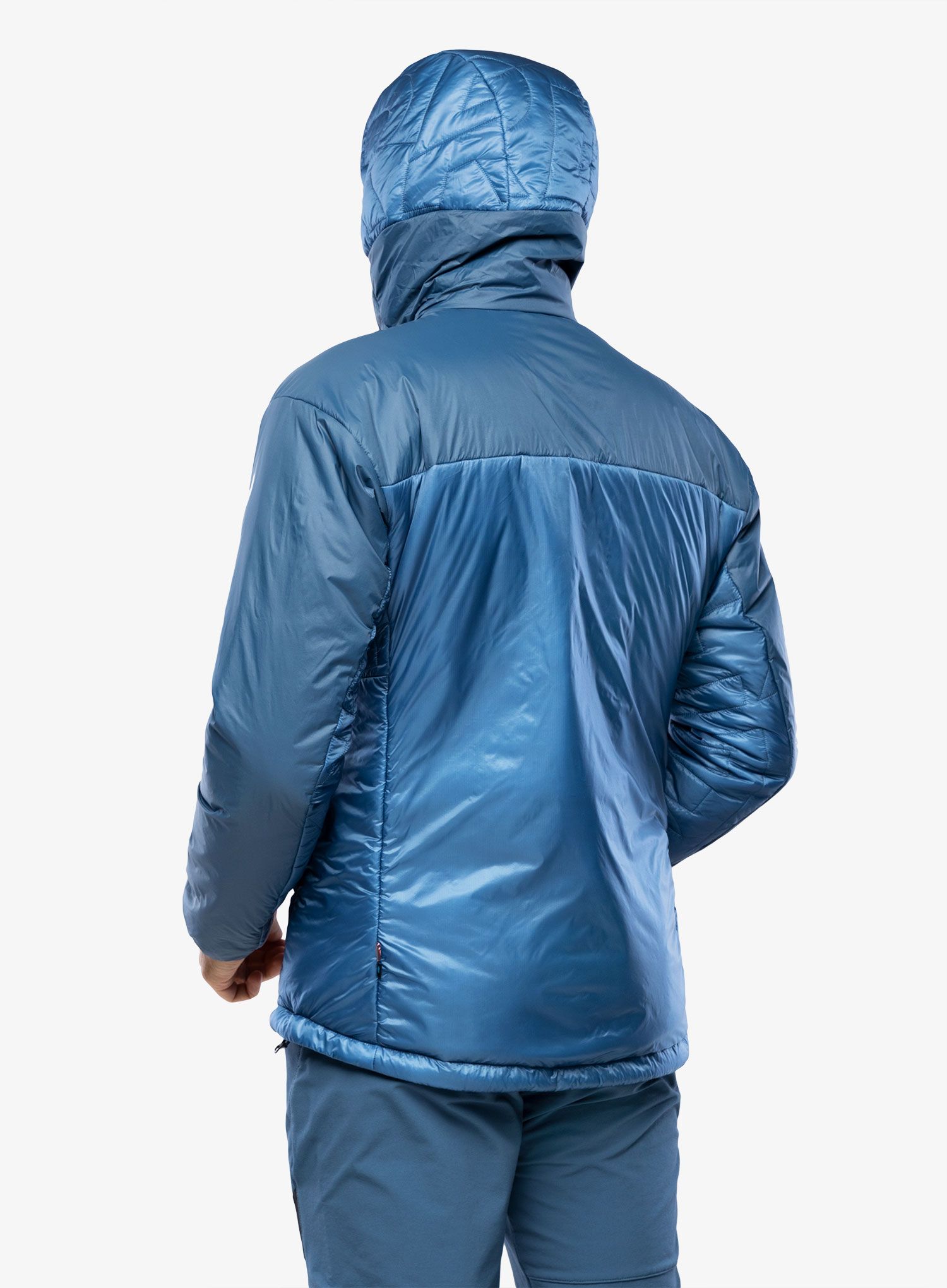 Куртка утеплена adidas TERREX Xperior Varilite PrimaLoft Hooded Jacket - wonder steel