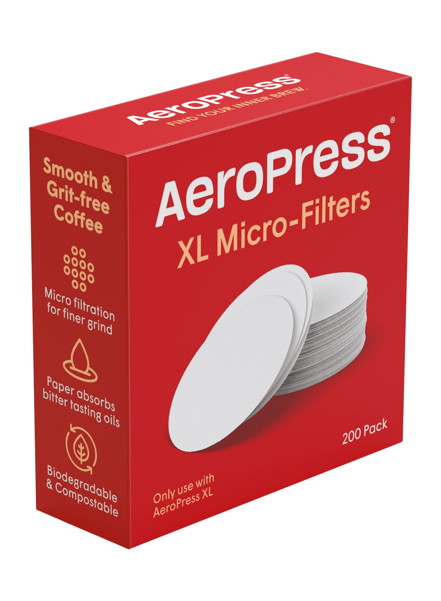 Фільтри для кави AeroPress Paper Micro-Filters XL