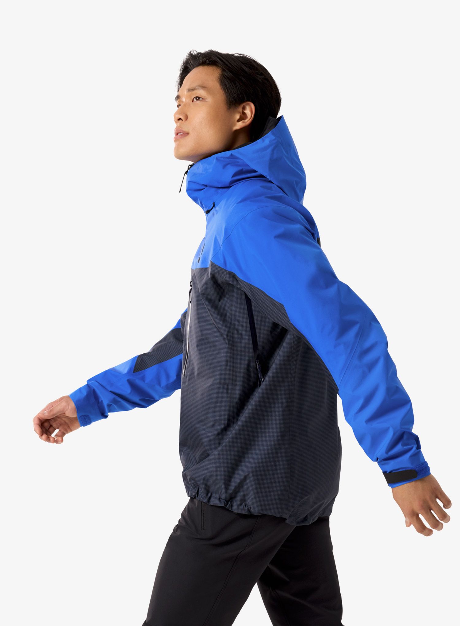 Куртка GORE-TEX Arcteryx Alpha Jacket - black sapphire/light vitality