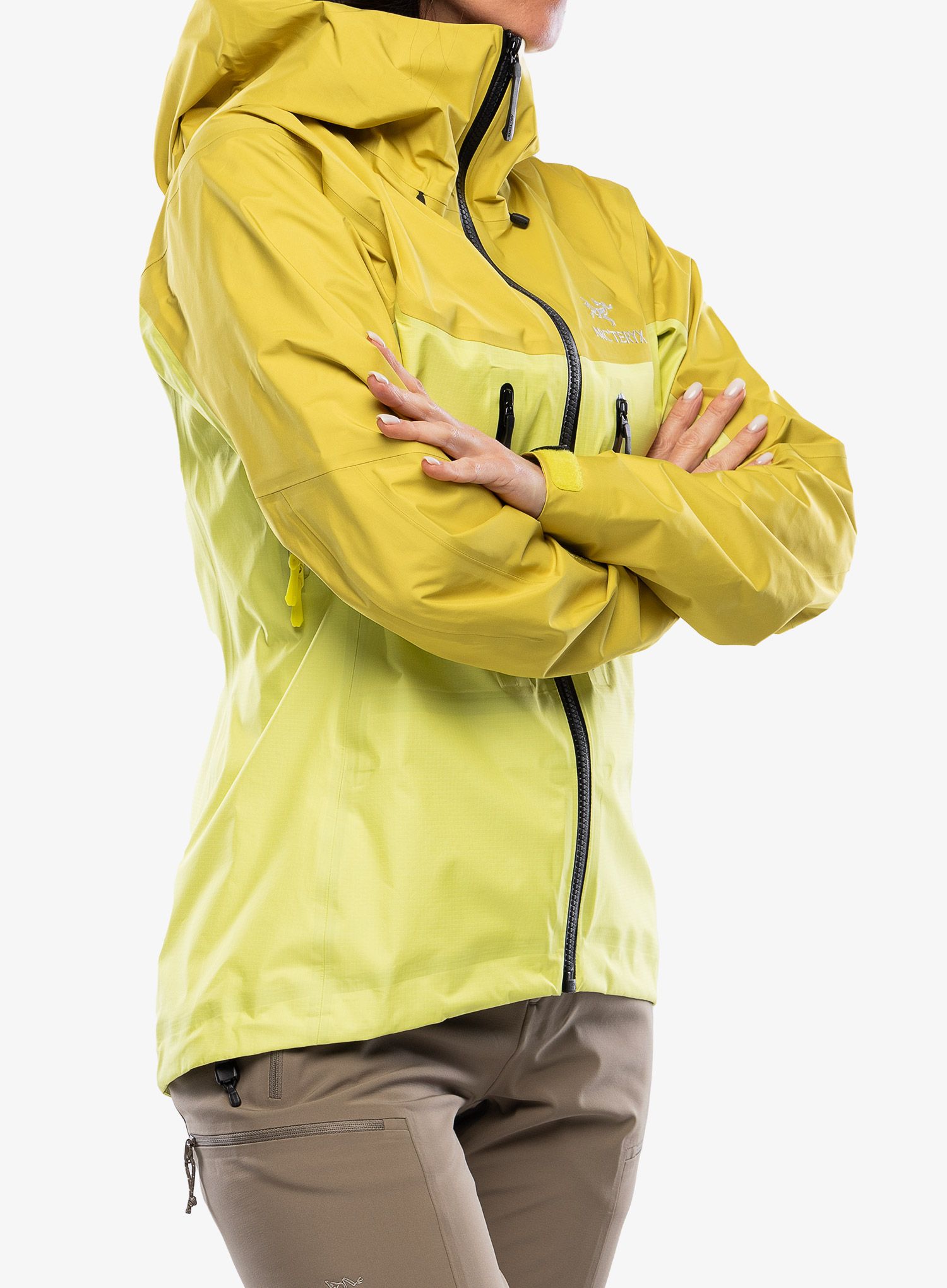 Куртка жіноча GORE-TEX Arcteryx Alpha Jacket - euphoria/lampyre