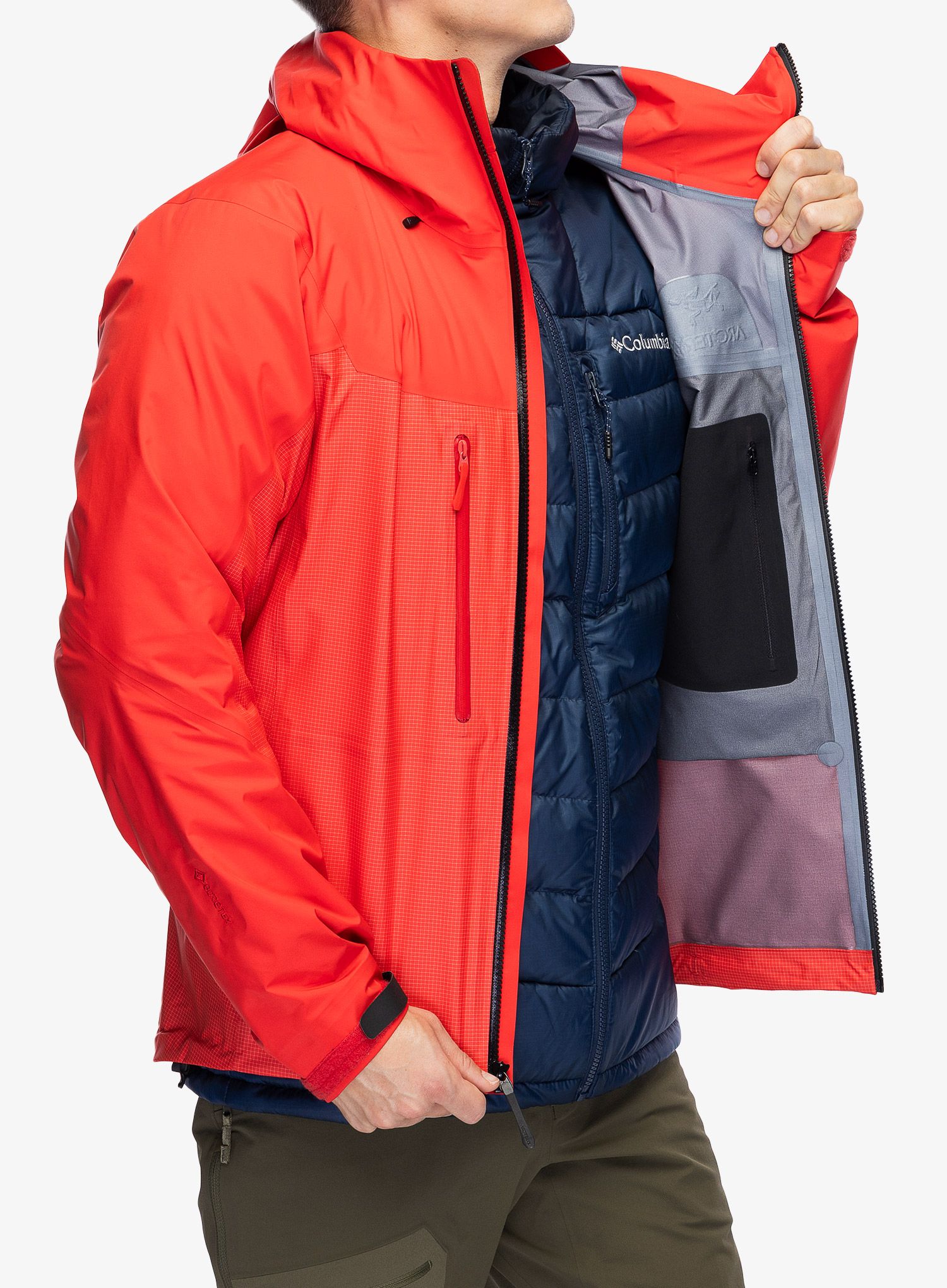 Куртка GORE-TEX Arcteryx Alpha Jacket - light tanager