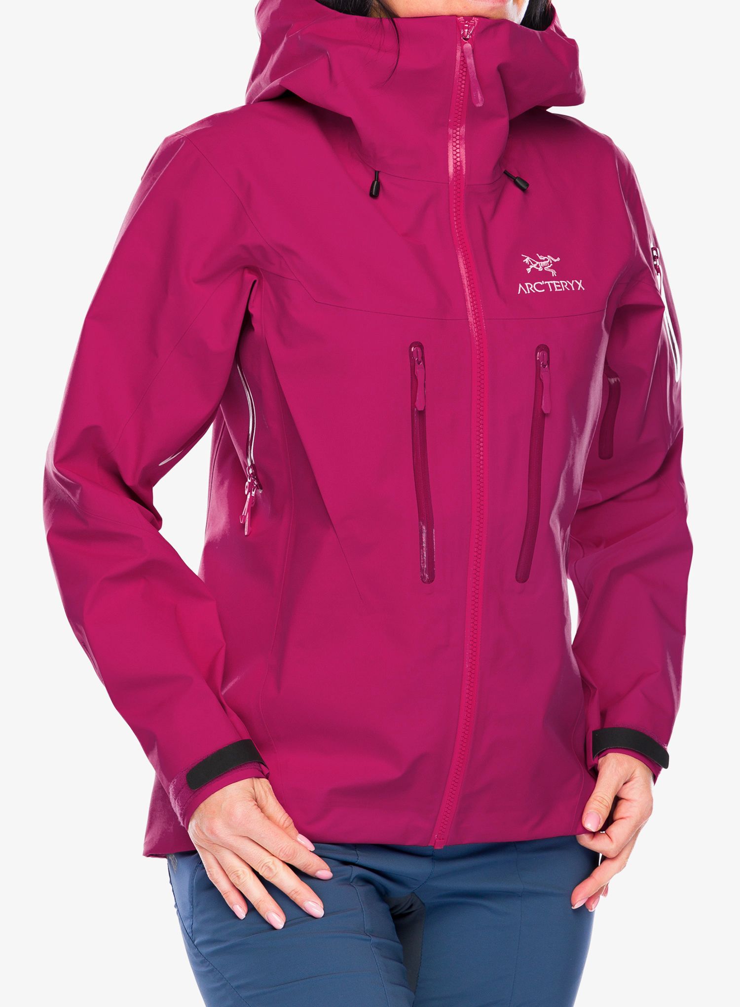 Куртка для гір жіноча Arcteryx Alpha SV Jacket - amaranthus