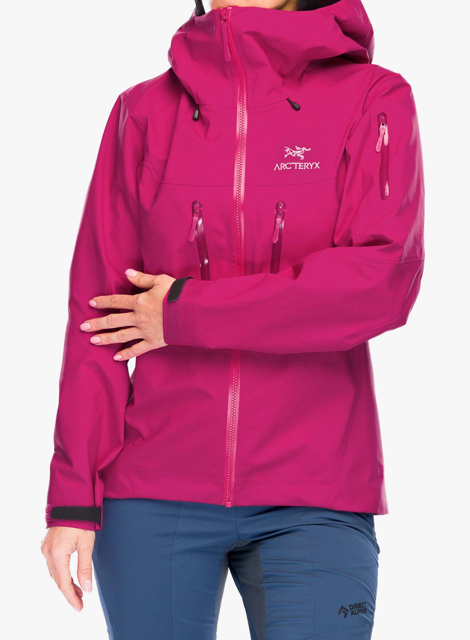 Куртка для гір жіноча Arcteryx Alpha SV Jacket - amaranthus