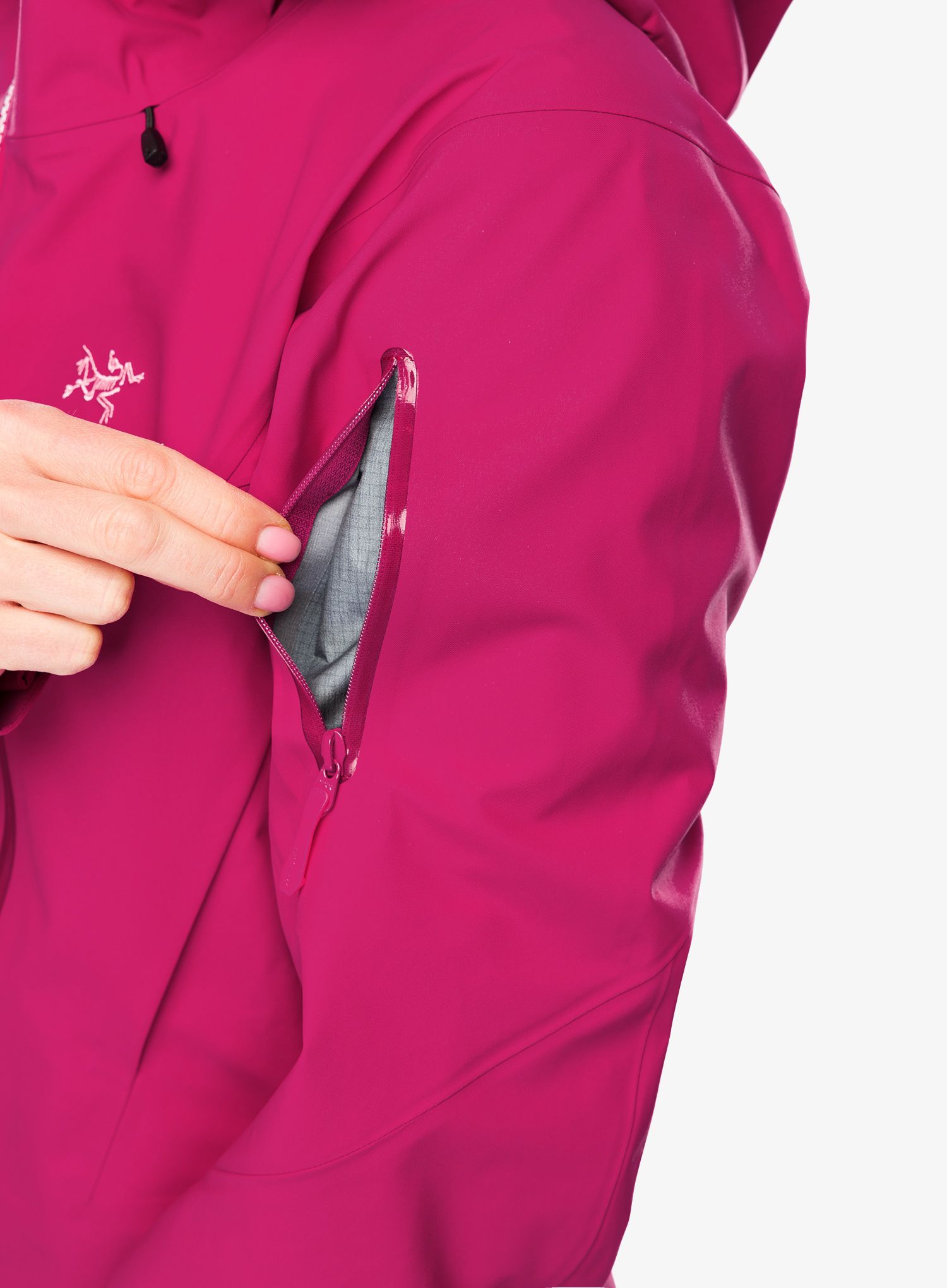 Куртка для гір жіноча Arcteryx Alpha SV Jacket - amaranthus