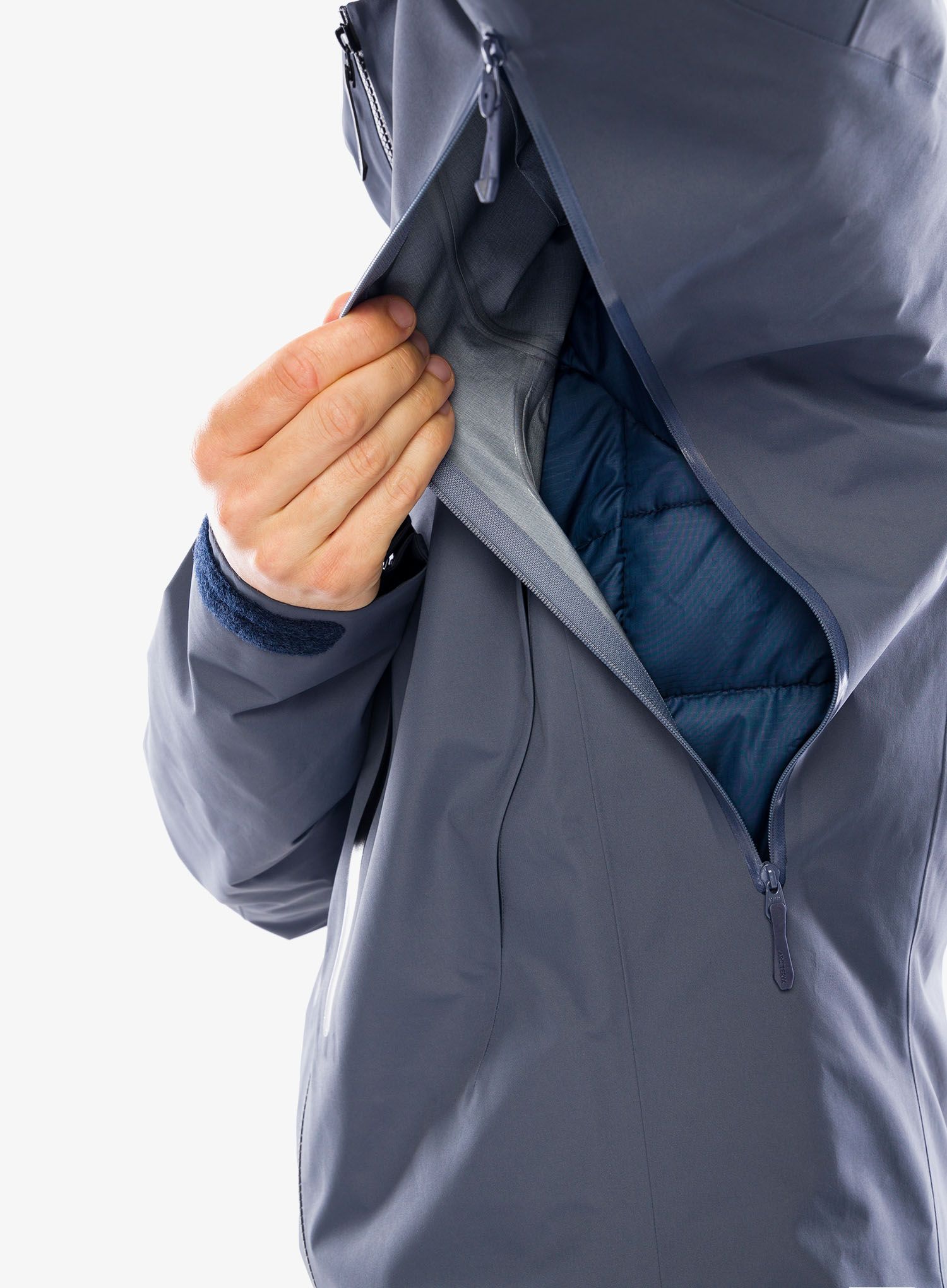 Куртка GORE-TEX Arcteryx Alpha SV Jacket - dk stratus