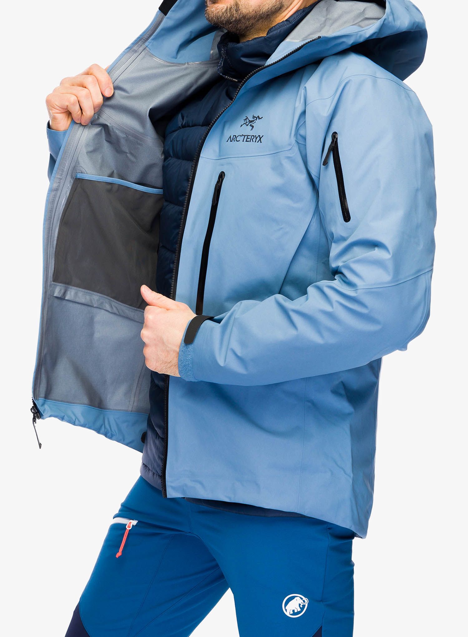 Куртка дощовик Arcteryx Alpha SV Jacket - stone wash