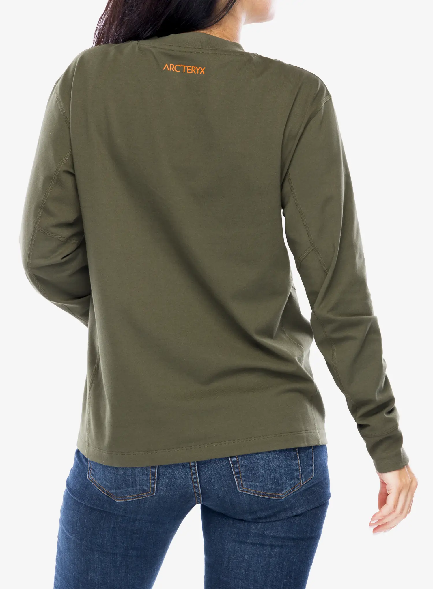 Лонгслів жіночий Arcteryx Archaeopteryx Logo LS - tatsu/solaris