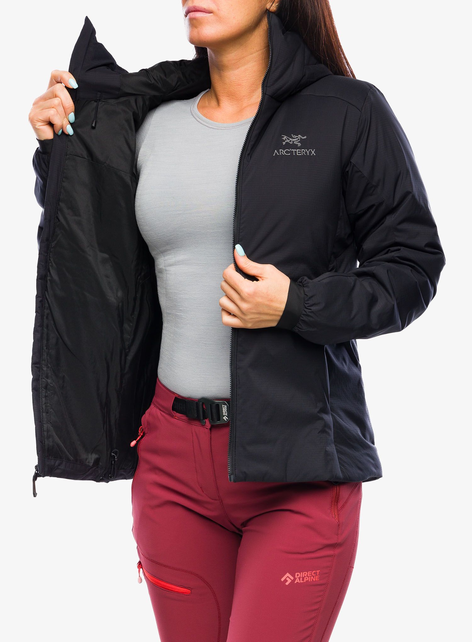 Куртка утеплена Arcteryx Atom Heavyweight Hoody - black