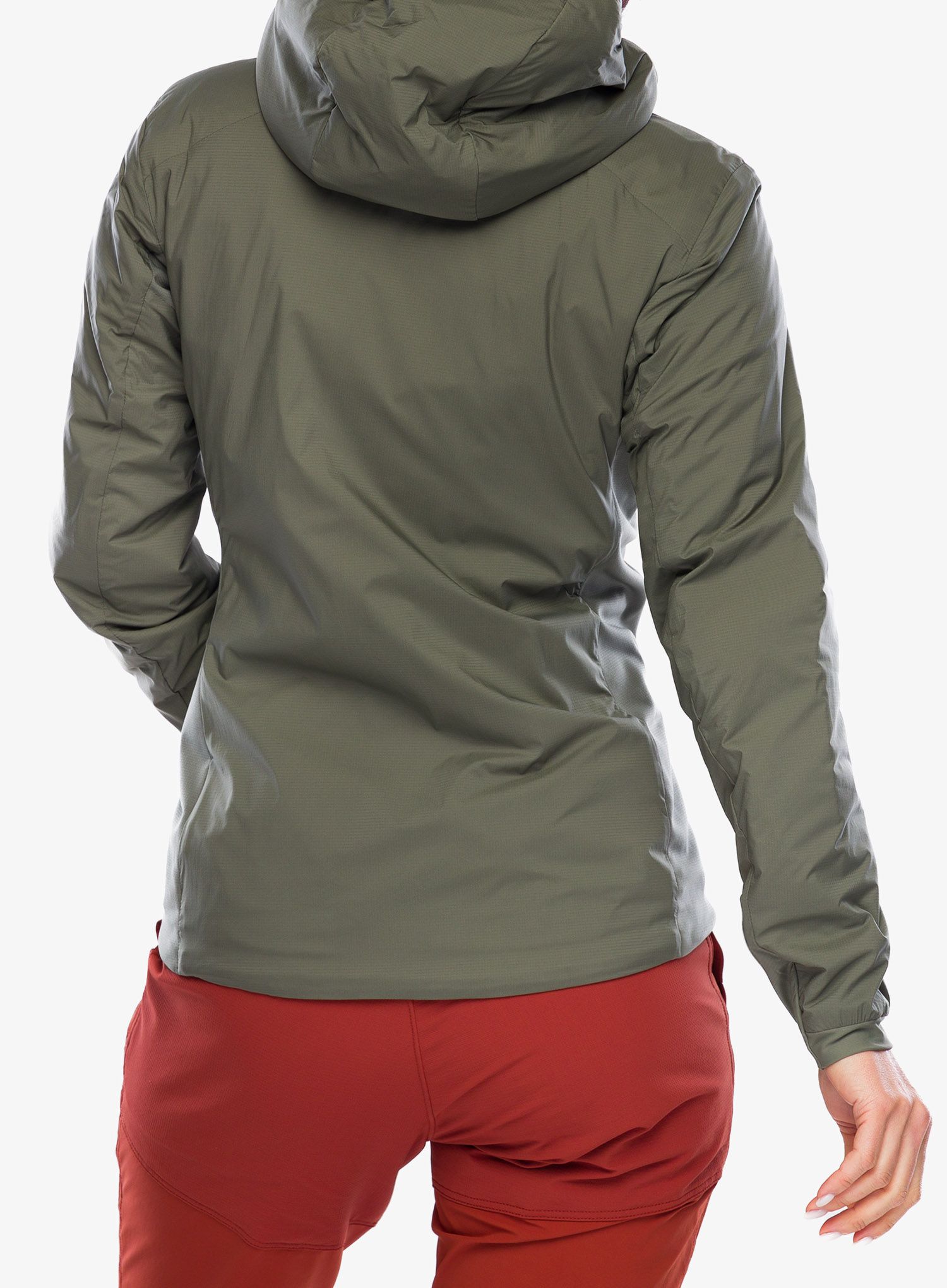 Куртка утеплена жіноча Arcteryx Atom Hoody - forage II