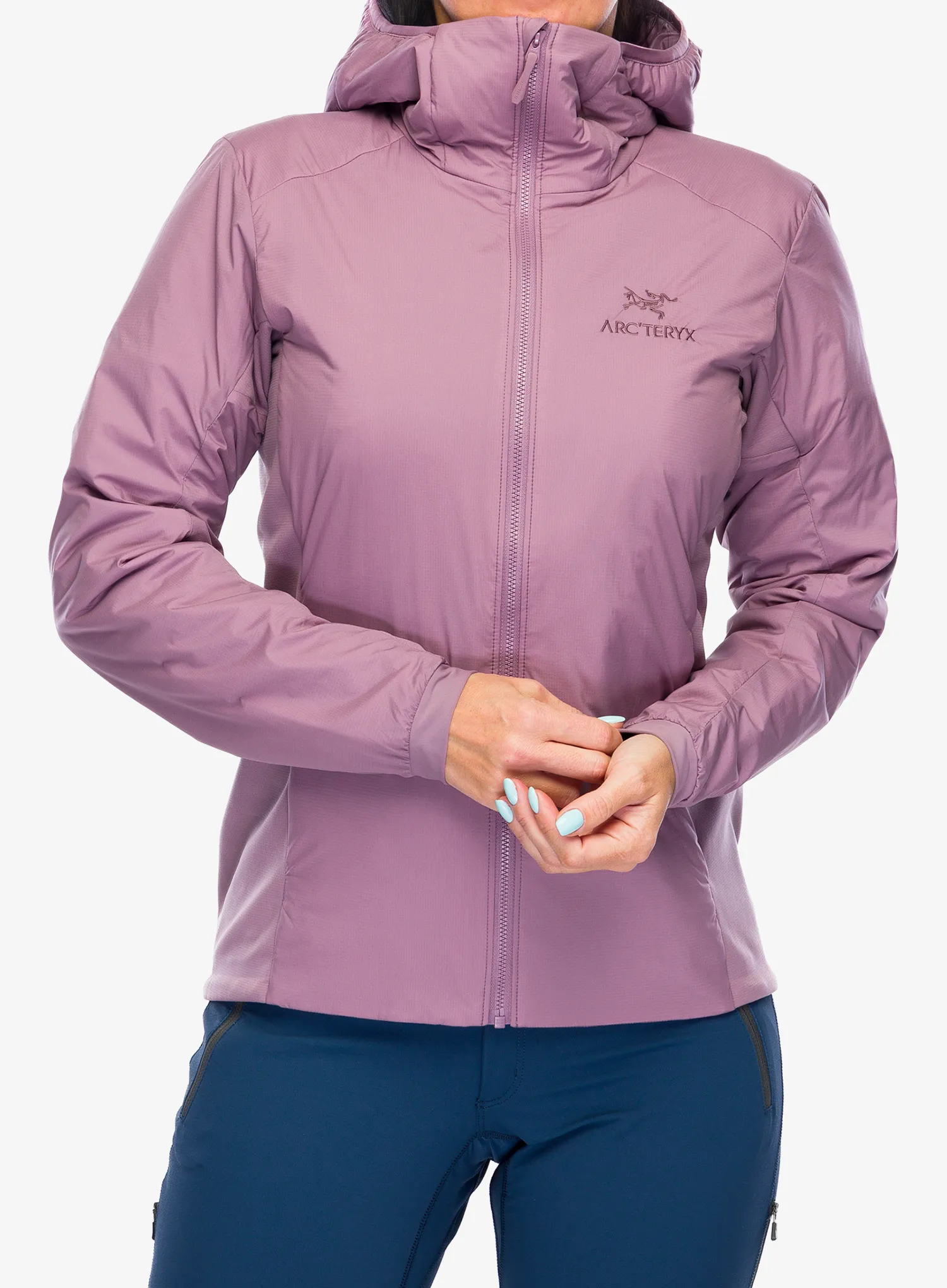 Куртка утеплена жіноча Arcteryx Atom Hoody - interstellar