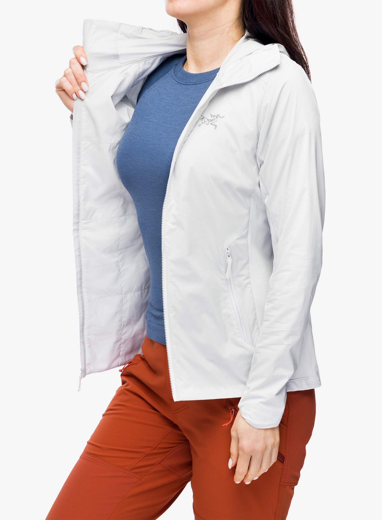 Куртка жіноча Arcteryx Atom Lightweight Hoody - solitude