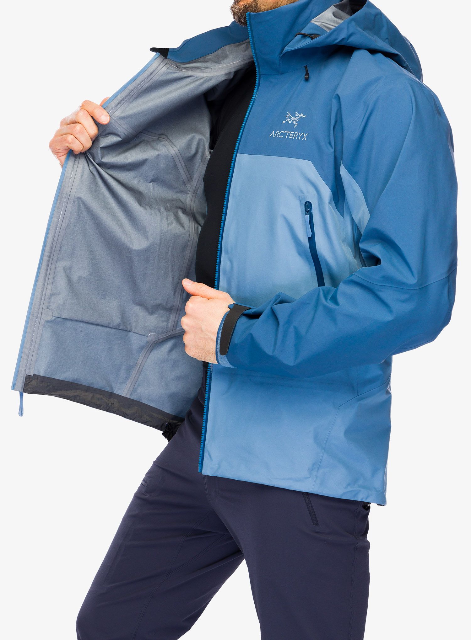 Куртка дощовик Arcteryx Beta AR Jacket - stone wash/dark stone wash