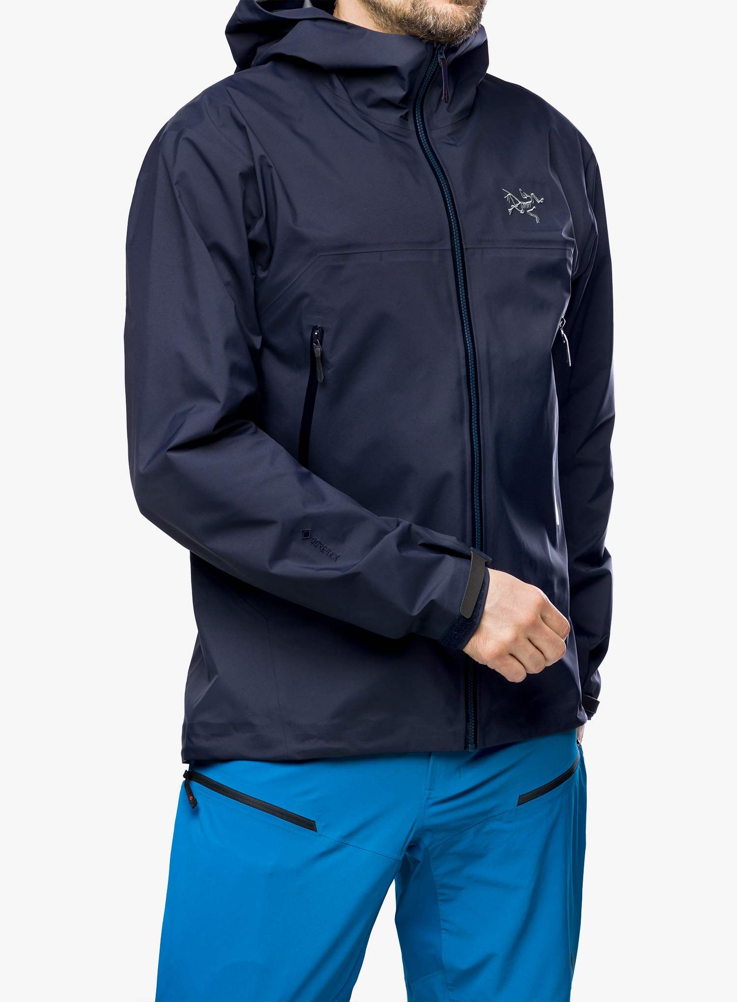Куртка дощовик Arcteryx Beta Jacket - blk sapphire