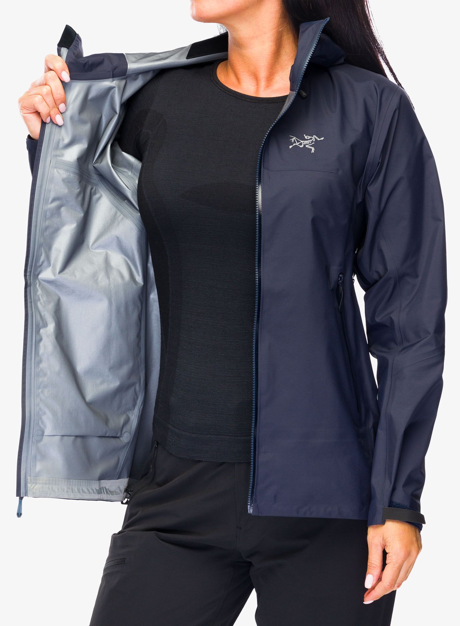 Куртка з мембраною жіноча Arcteryx Beta SL Jacket - black sapphire