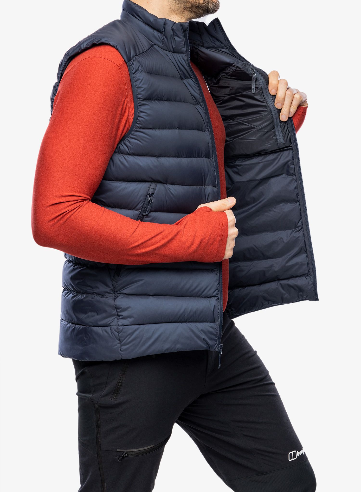 Жилет пуховий Arcteryx Cerium Vest - blk sapphire
