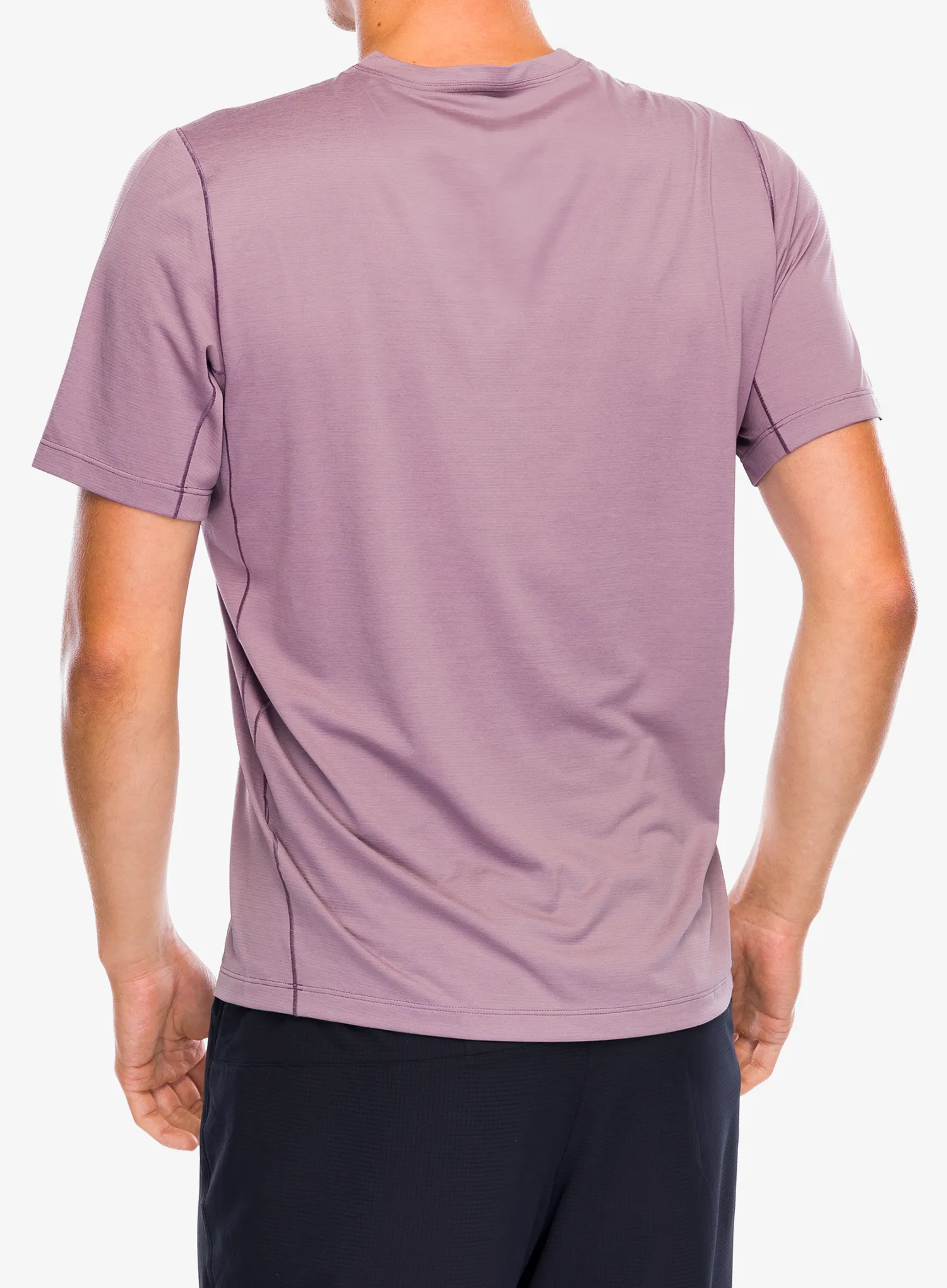 Футболка для бігу Arcteryx Cormac Crew SS - interstellar heather