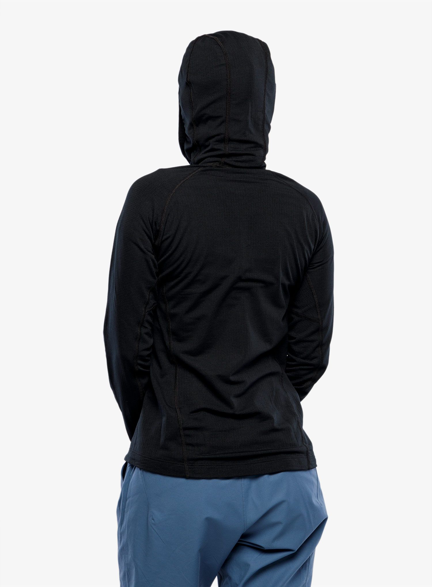 Кофта флісова жіноча Arcteryx Delta Half Zip Hoody - black