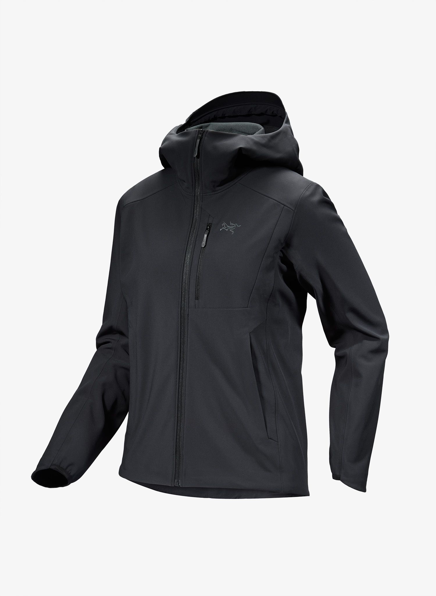 Куртка softshell жіноча Arcteryx Gamma Heavyweight Hoody - black