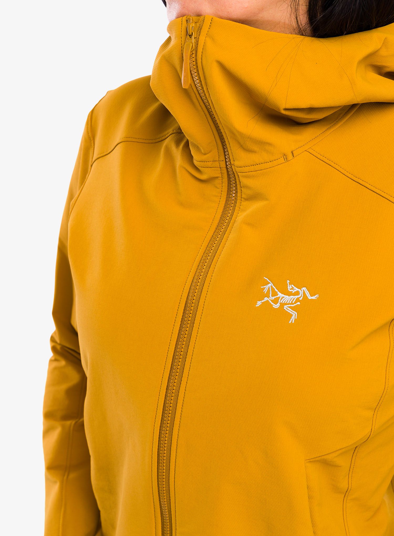 Куртка softshell жіноча Arcteryx Gamma Hoody - yukon
