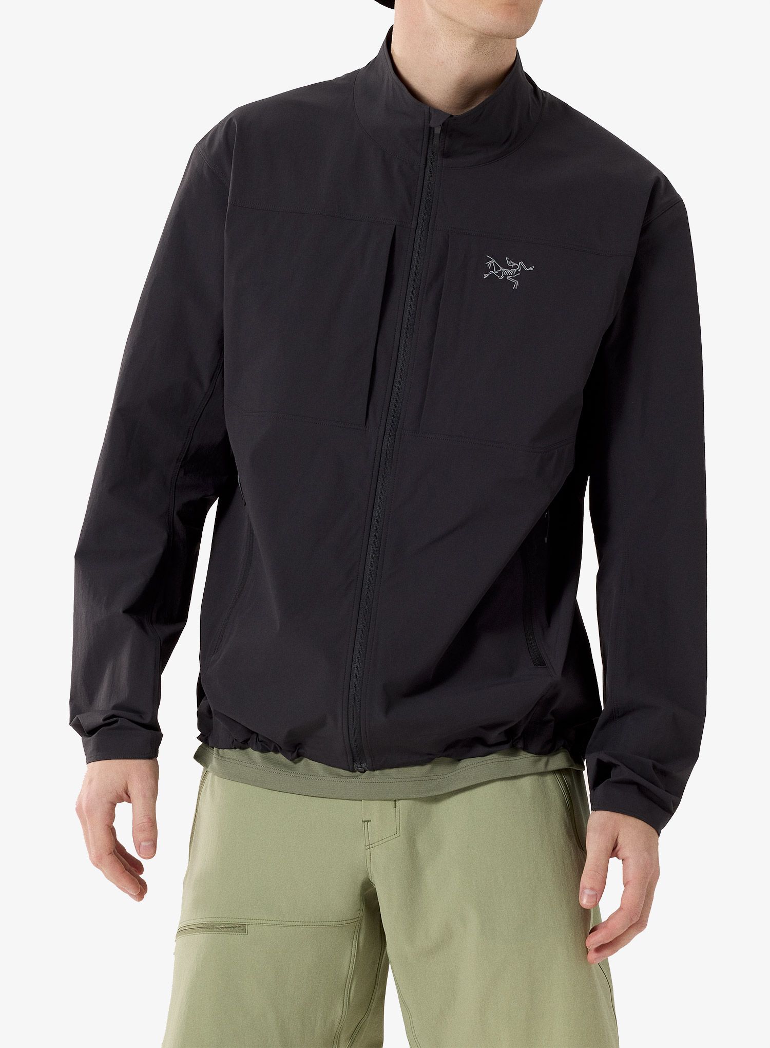 Куртка softshell Arcteryx Gamma Lightweight Jacket - black/black