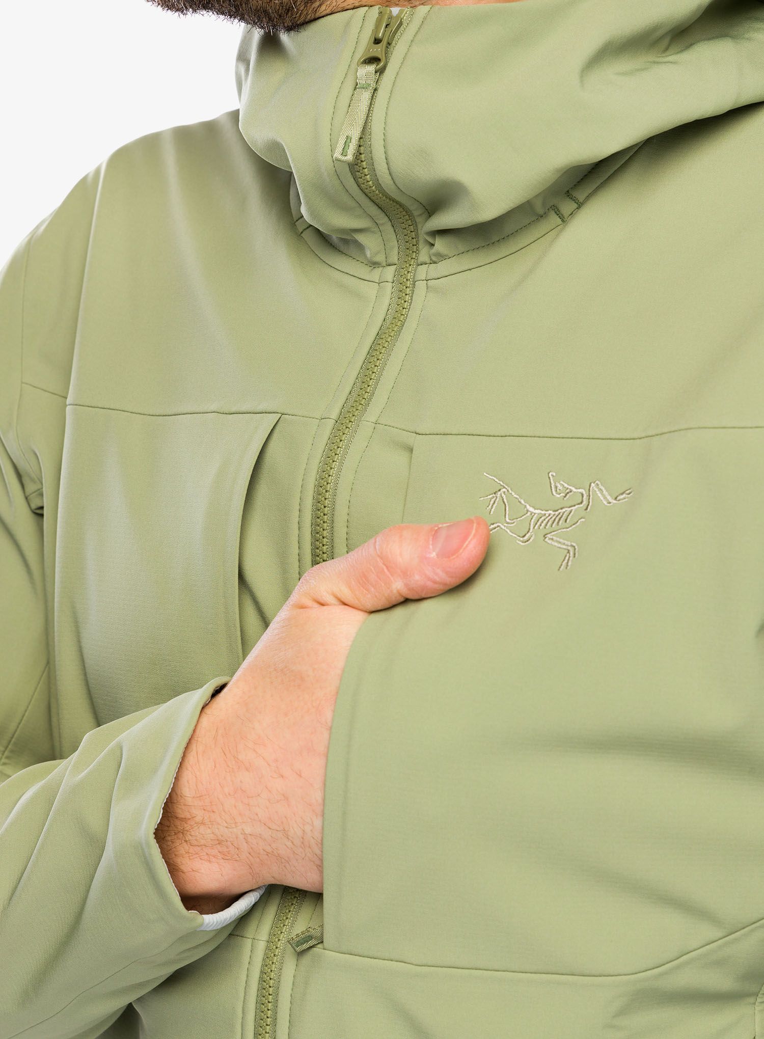 Куртка softshell Arcteryx Gamma MX Hoody - chloris